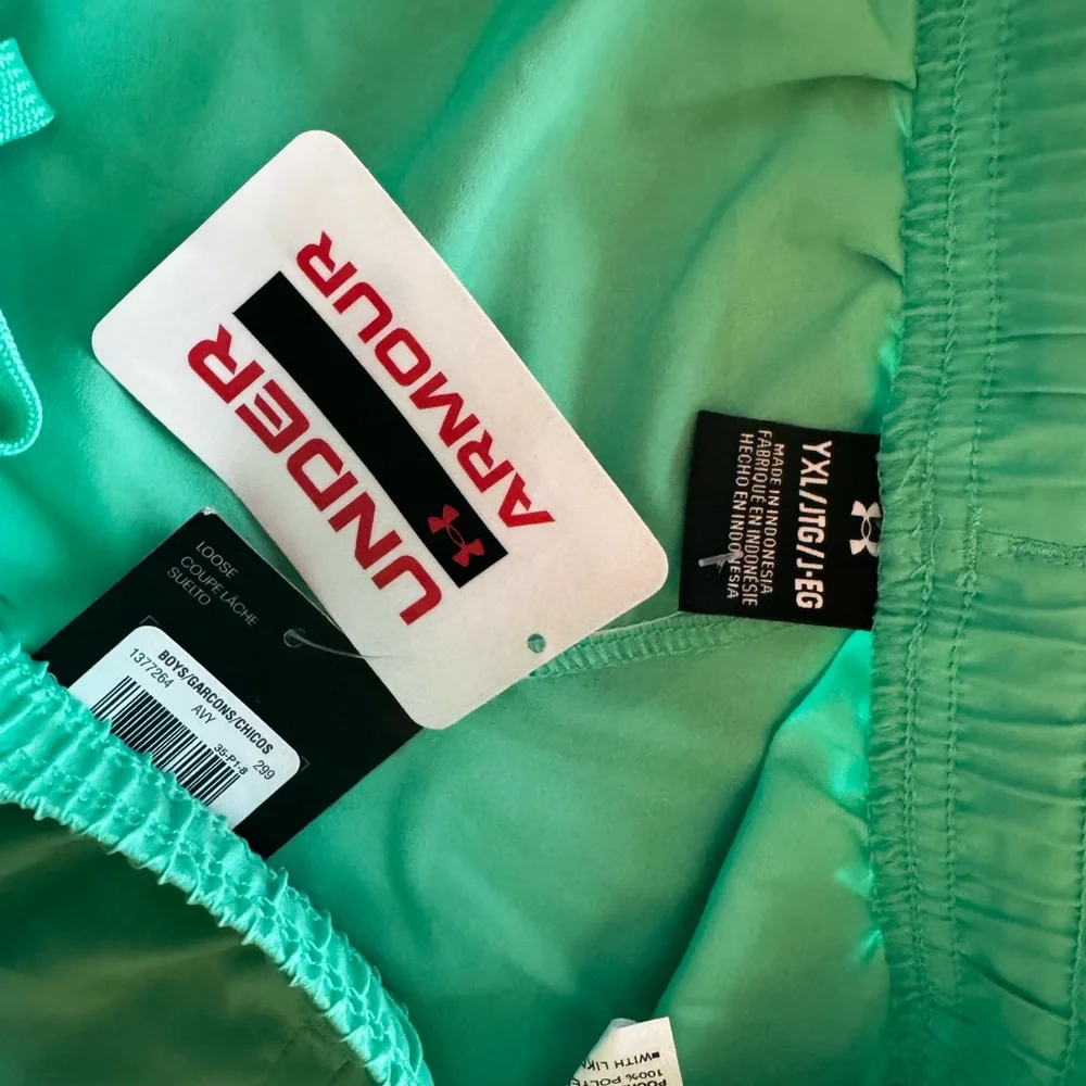 Under Armour Bright Green Athletic Shorts